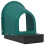 VidaXL vidaXL Chicken Nesting Boxes 4 pcs Wall-Mounted Dark Green Plastic 1