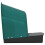 VidaXL vidaXL Chicken Nesting Boxes 4 pcs Wall-Mounted Dark Green Plastic 6