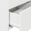 VidaXL (white, 1 pcs) vidaXL Bedside Cabinet with 2 Drawers Nightstand Side Table Bed Table 8