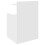 VidaXL (white, 2 pcs) vidaXL Bedside Cabinet with 2 Drawers Nightstand Side Table Bed Table 8
