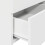 VidaXL (white, 2 pcs) vidaXL Bedside Cabinet with 2 Drawers Nightstand Side Table Bed Table 9