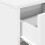VidaXL (white, 2 pcs) vidaXL Bedside Cabinets 2 pcs with Drawer Nightstand Bed Side Table 8