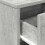VidaXL (concrete grey, 2 pcs) vidaXL Bedside Cabinets 2 pcs with Drawer Nightstand Bed Side Table 8