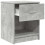 VidaXL (concrete grey, 2 pcs) vidaXL Bedside Cabinets 2 pcs with Drawer Nightstand Bed Side Table 4