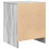 VidaXL (grey sonoma, 2 pcs) vidaXL Bedside Cabinets 2 pcs with Drawer Nightstand Bed Side Table 8