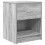 VidaXL (grey sonoma, 2 pcs) vidaXL Bedside Cabinets 2 pcs with Drawer Nightstand Bed Side Table 6