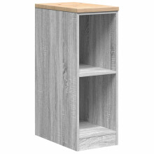 (grey sonoma, 30 x 51 x 85 cm/ 1 pcs) vidaXL Garage Storage Cabinet Solid Wood Pine cabinet