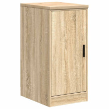 (sonoma oak, 40 x 51 x 85 cm/ 1 pcs) vidaXL Garage Storage Cabinet Solid Wood Pine cabinet