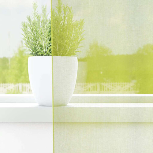 VidaXL vidaXL Voile Vorhänge mit Lasche 2 Stk. Apfelgrün 2