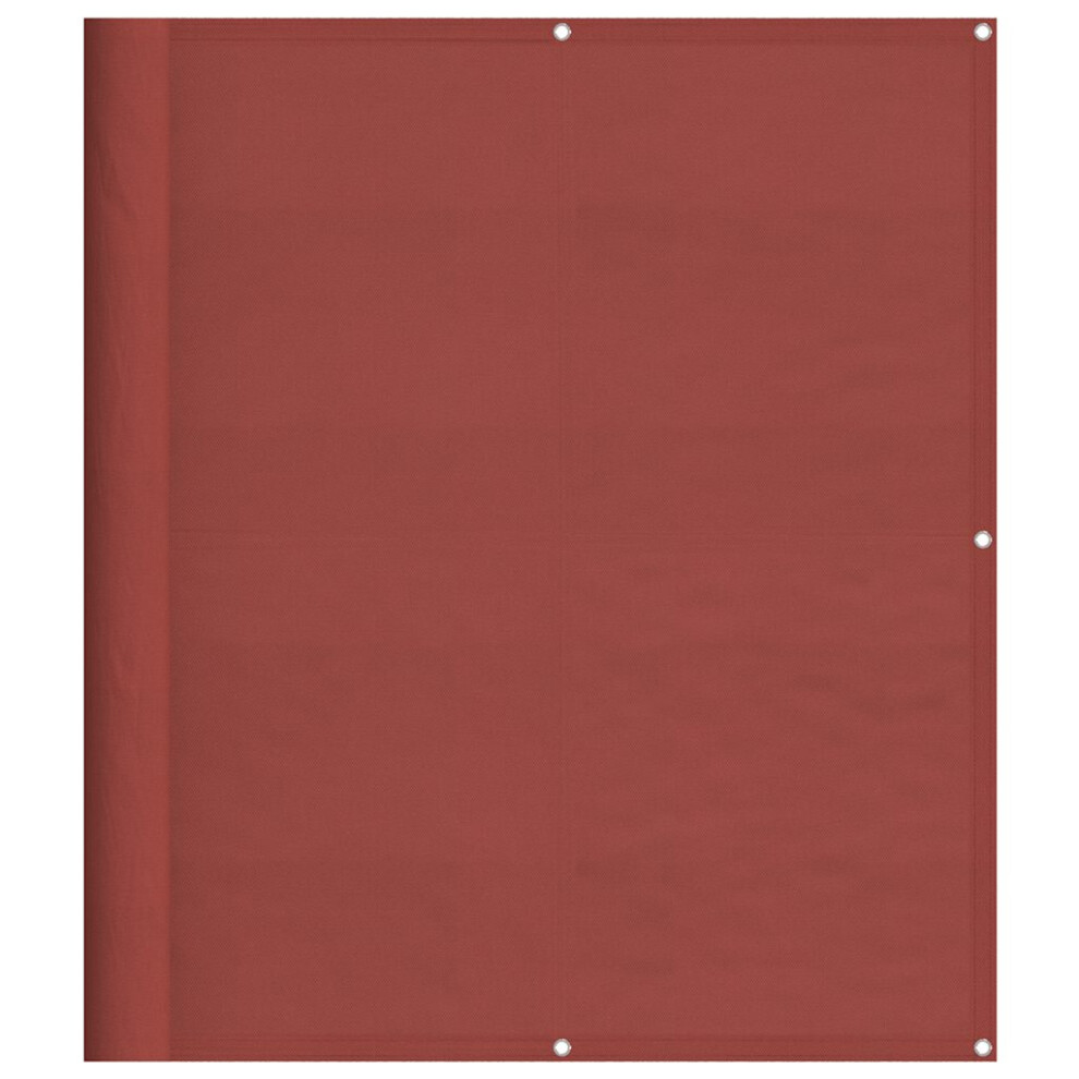 Vidaxl Balcony Screen Terracotta 120X700 Cm 100% Polyester Oxford