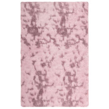 vidaXL Teppich Shaggy Hochflor NAVARRA Altrosa 130x200 cm Polyester