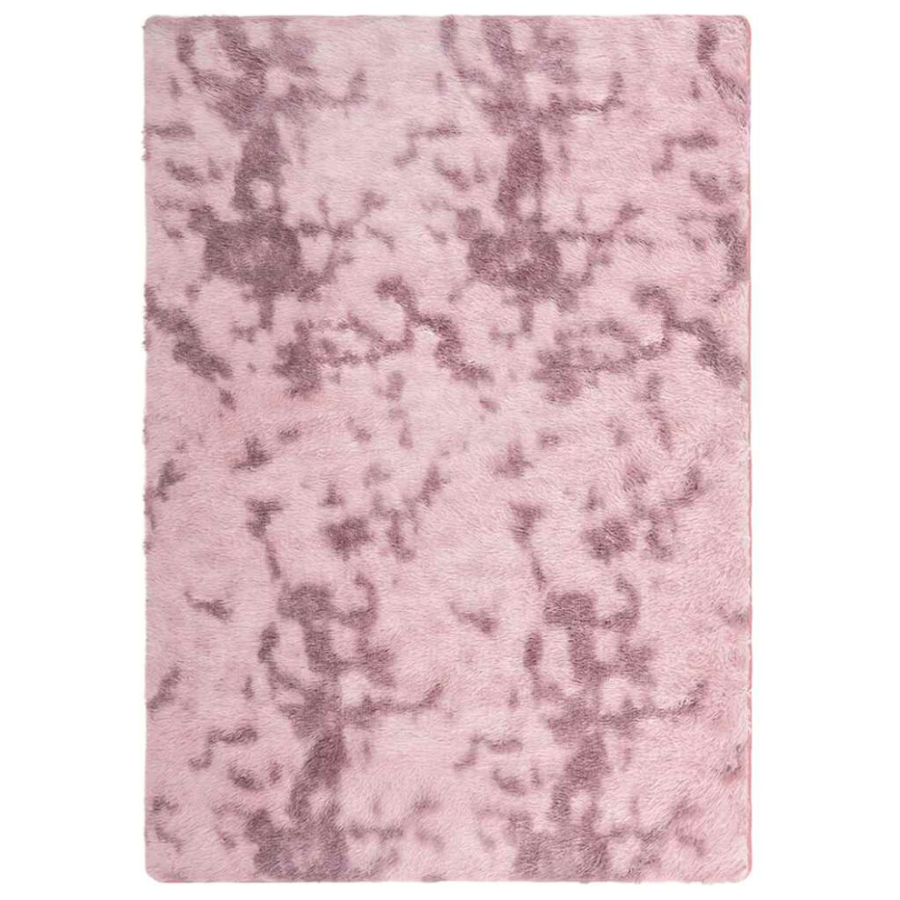 Vidaxl (Dusty Pink, 240 X 340 Cm) Shaggy Rug High Pile Navarra Polyester Area Rug