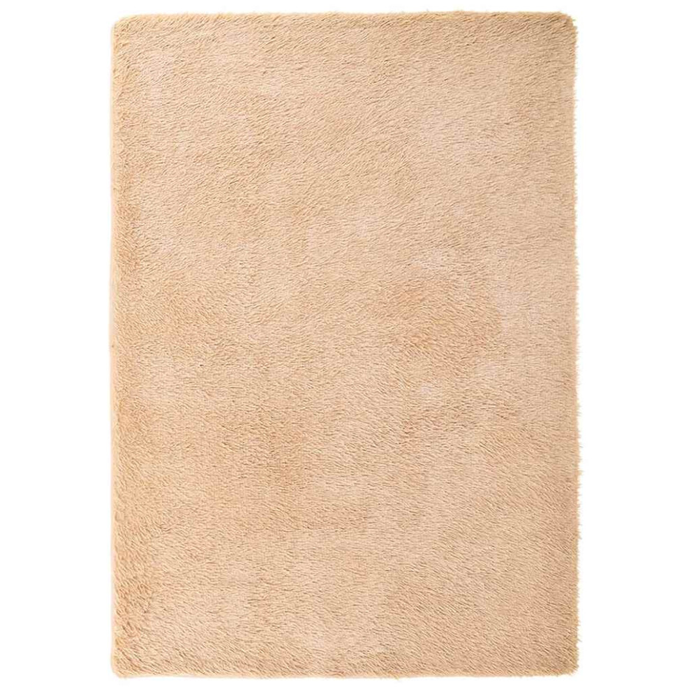 Vidaxl (Beige, 240 X 340 Cm) Shaggy Rug High Pile Navarra Polyester Area Rug
