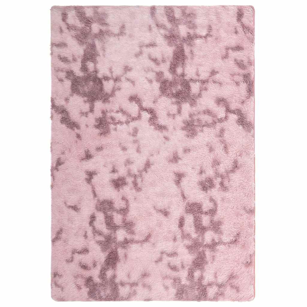Vidaxl (Dusty Pink, 200 X 290 Cm) Shaggy Rug High Pile Navarra Polyester Area Rug