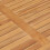 VidaXL vidaXL Solid Teak Wood Garden Dining Table 120cm Kitchen Dinner Desk Stand 5