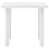 VidaXL vidaXL Gartentisch Weiß 80x75x72 cm Kunststoff 2