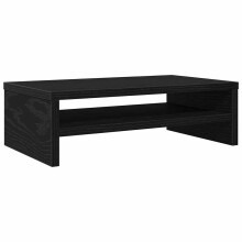 vidaXL Monitorständer Schwarze Eiche 42x24x13 cm Holzwerkstoff