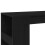 VidaXL vidaXL Bartisch mit Regal Schwarz Eichen-Optik 90x40x103,5 cm 8