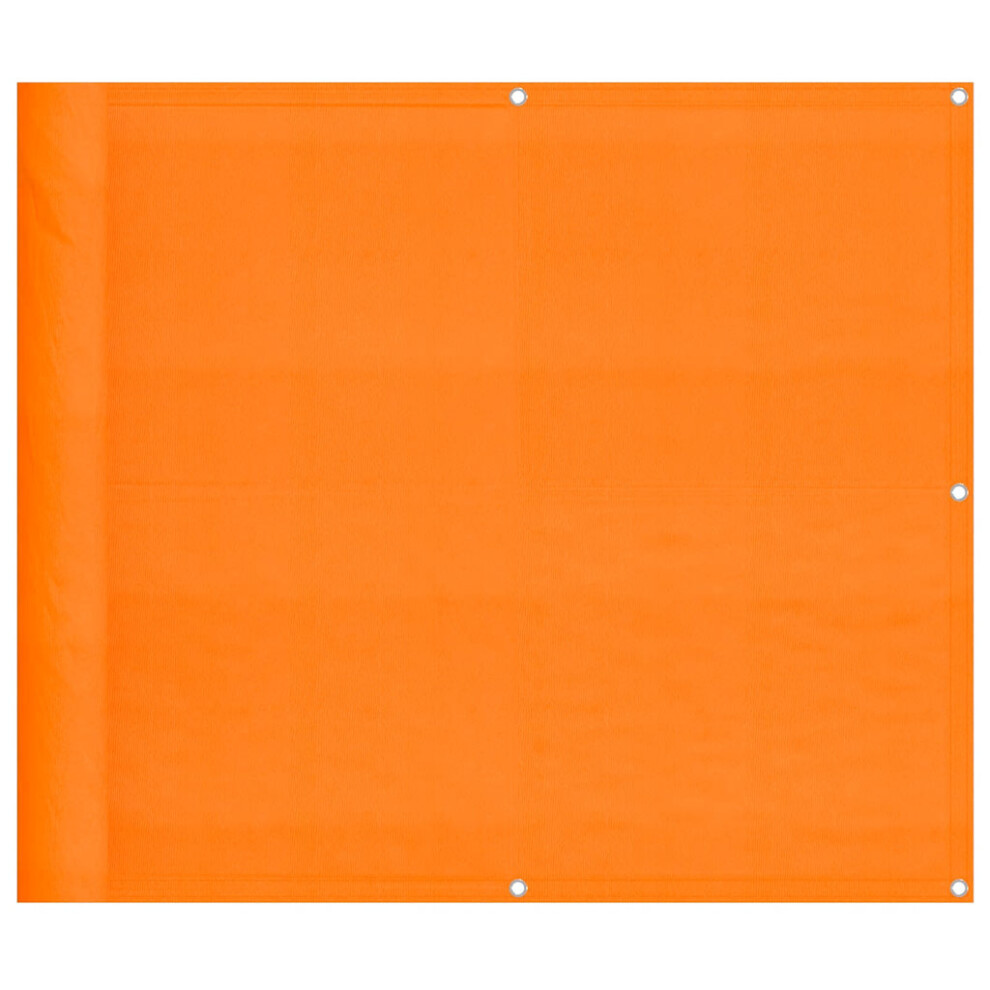 Vidaxl Balcony Screen Orange 90X800 Cm 100% Polyester Oxford Garden Screen