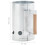 VidaXL vidaXL Charcoal Grill Chimney Starter Galvanised Steel Quick Fire Lighter 4