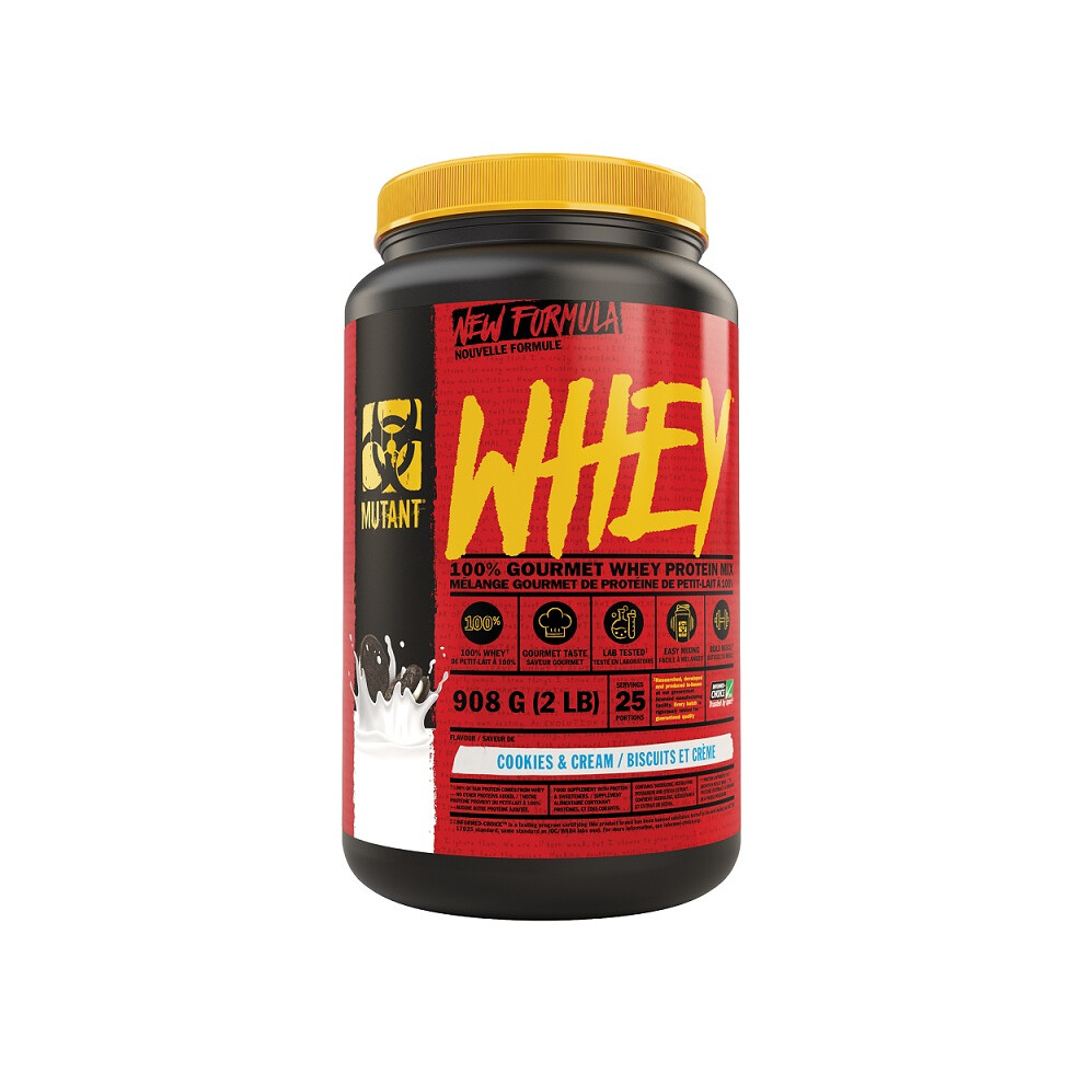Mutant Cream Whey, Cookies & - 908G