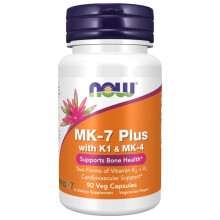 NOW Foods, MK-7 Plus with K1 & MK-4 - 90 vcaps