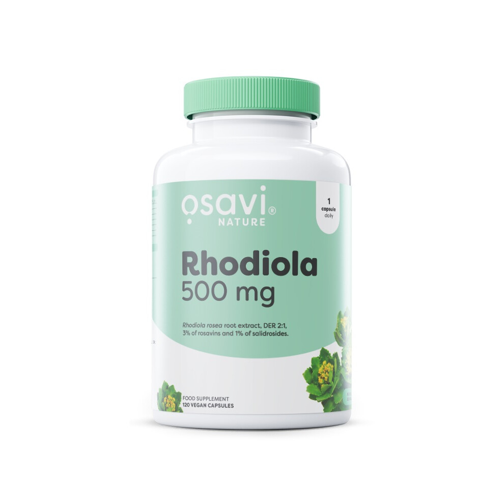 Osavi , Rhodiola, 500Mg - 120 Vegan Caps