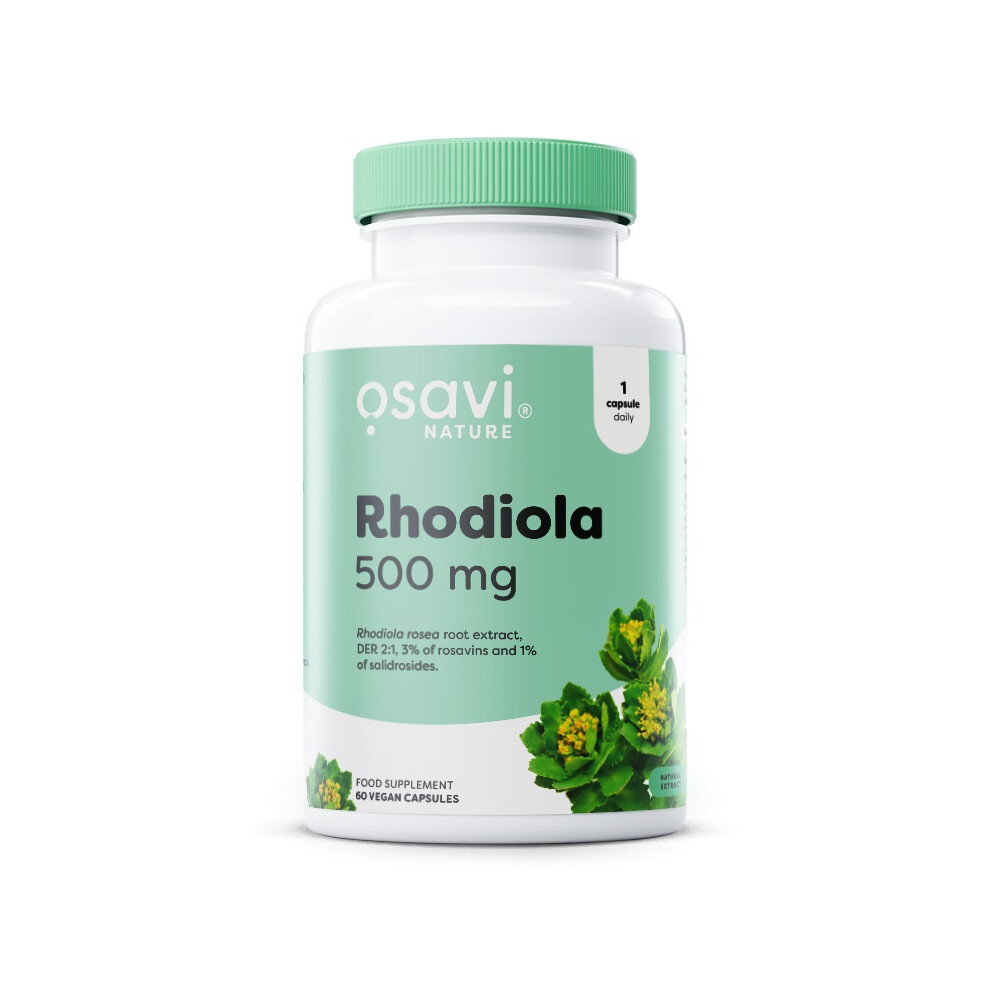 Osavi , Rhodiola, 500Mg - 60 Vegan Caps