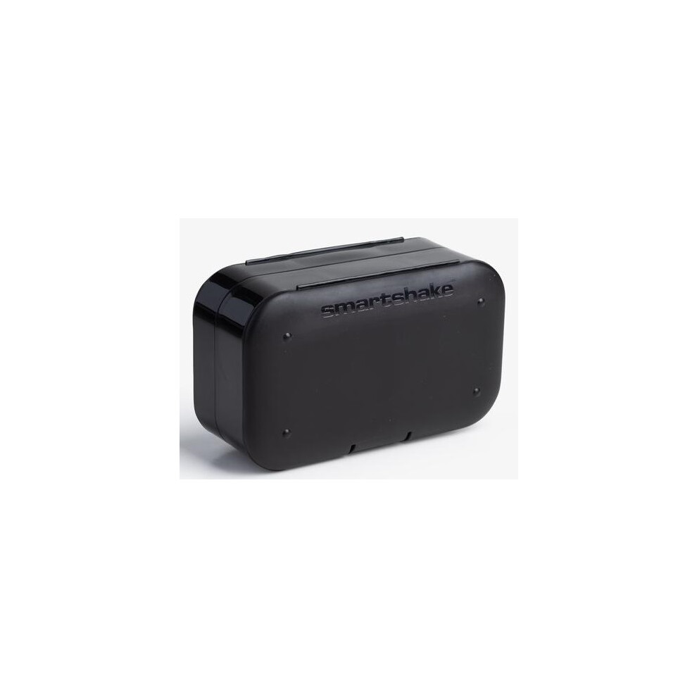 Smartshake Black Pill Box Organizer, 2-Pack Size 2