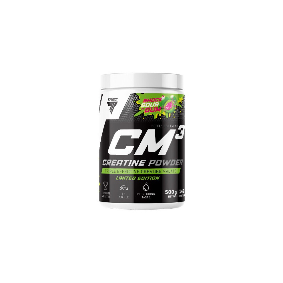 Trec Nutrition , Cm3 Powder - Limited Edition, Shock Sour Gum - 500G
