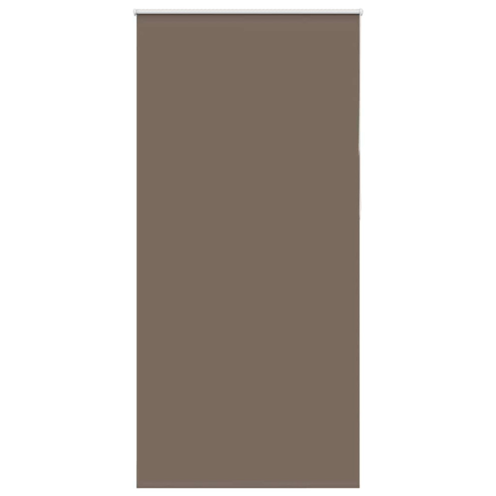 Vidaxl (Coffee, 100 X 230 Cm) Roller Blind Blackout Fabric Polyester