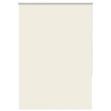 vidaXL Verdunkelungsrollo Cremeweiß 95x130cm Stoffbreite 90,7 cm