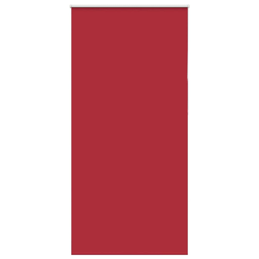 New Vidaxl (, 95 X 230 Cm) Roller Blind Blackout Fabric Polyester Red