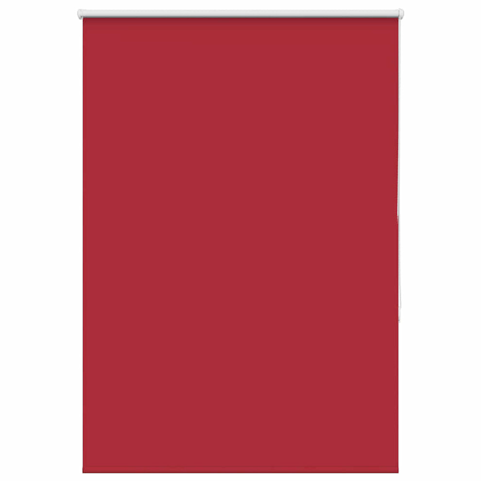 Vidaxl (Red, 100 X 175 Cm) Roller Blind Blackout Fabric Polyester