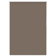 vidaXL Verdunkelungsrollo Kaffeebraun 100x130cm Stoffbreite 95,7cm