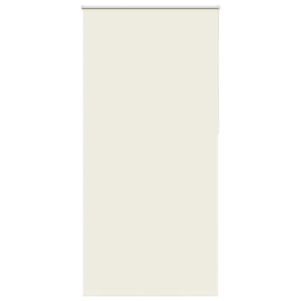 Vidaxl (Off White, 90 X 210 Cm) Roller Blind Blackout Fabric Polyester