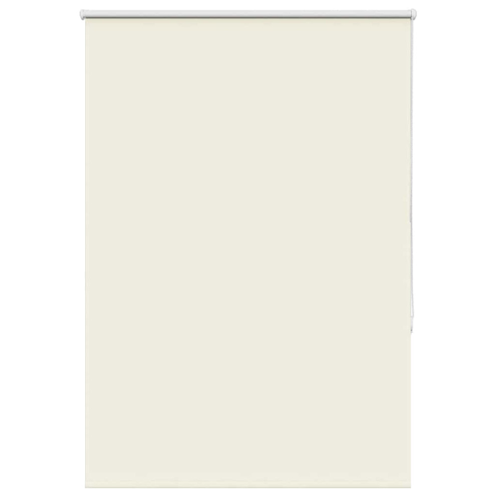 Vidaxl (Off White, 100 X 150 Cm) Roller Blind Blackout Fabric Polyester