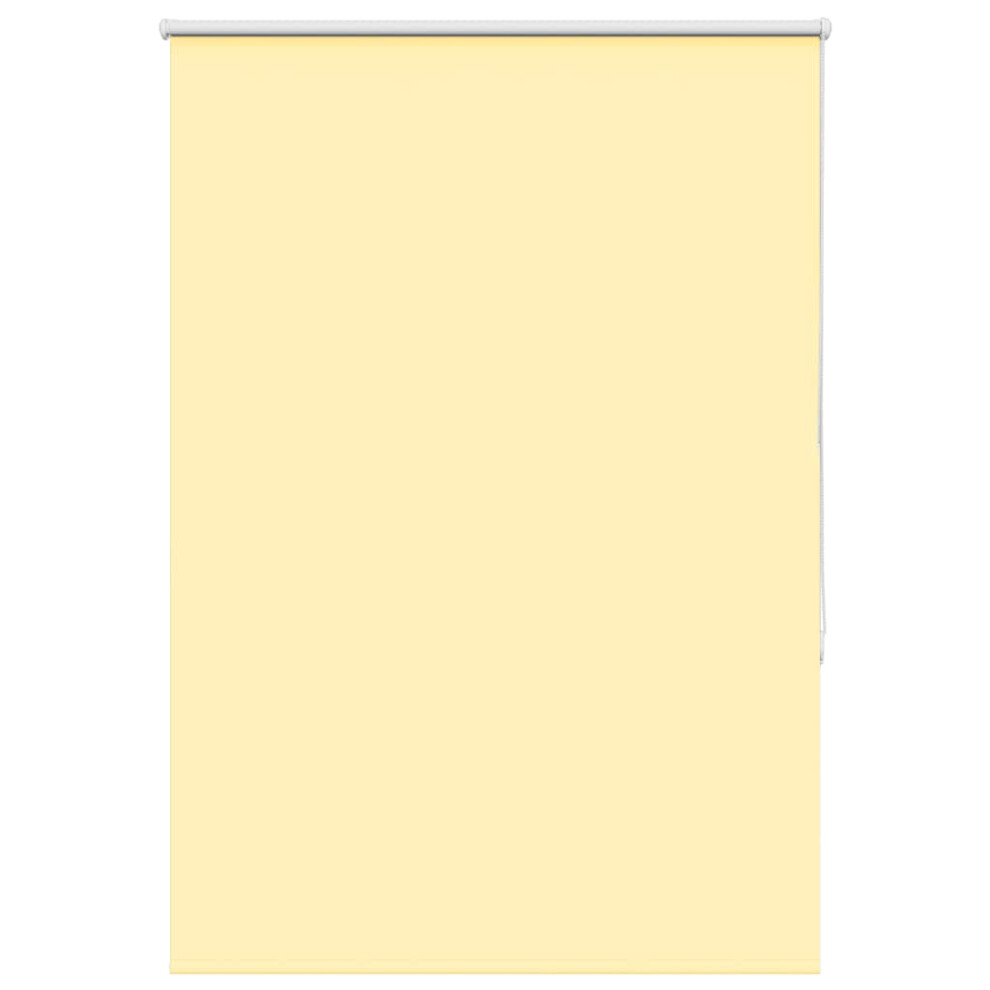 Vidaxl (Yellow, 90 X 150 Cm) Roller Blind Blackout Fabric Polyester
