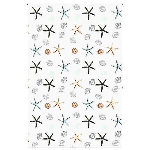 VidaXL (shell fish, 150 x 240 cm) vidaXL Shower Roller Blind Fabric shower blind