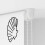VidaXL (shell fish, 80 x 240 cm) vidaXL Shower Roller Blind Fabric shower blind 10