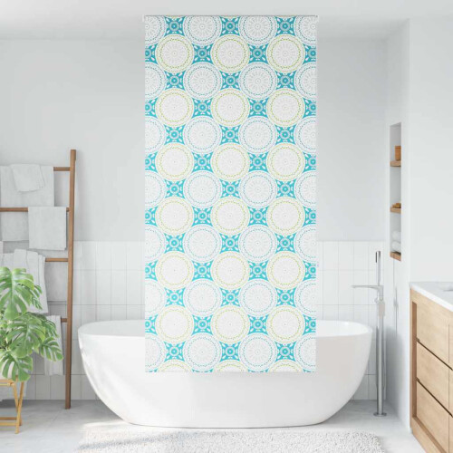 VidaXL vidaXL Duschrollo 90x240 cm Stoffbreite 86 cm 1