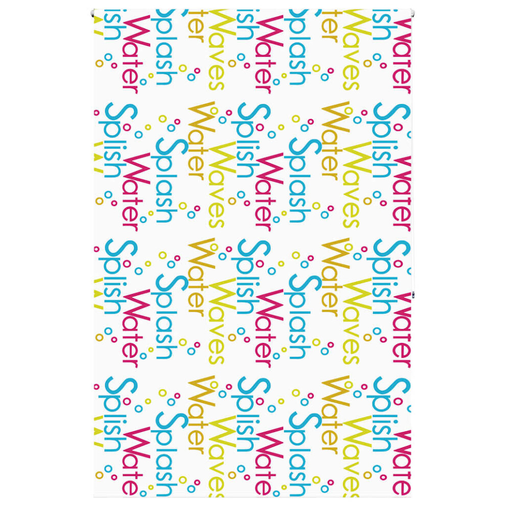 Vidaxl (Splash, 160 X 240 Cm) Shower Roller Blind Fabric Shower Blind