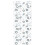 VidaXL (bubble, 100 x 240 cm) vidaXL Shower Roller Blind Fabric shower blind 1