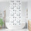 VidaXL (bubble, 100 x 240 cm) vidaXL Shower Roller Blind Fabric shower blind 2