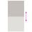VidaXL (light grey, 120 x 240 cm) vidaXL Shower Roller Blind Fabric shower blind 5