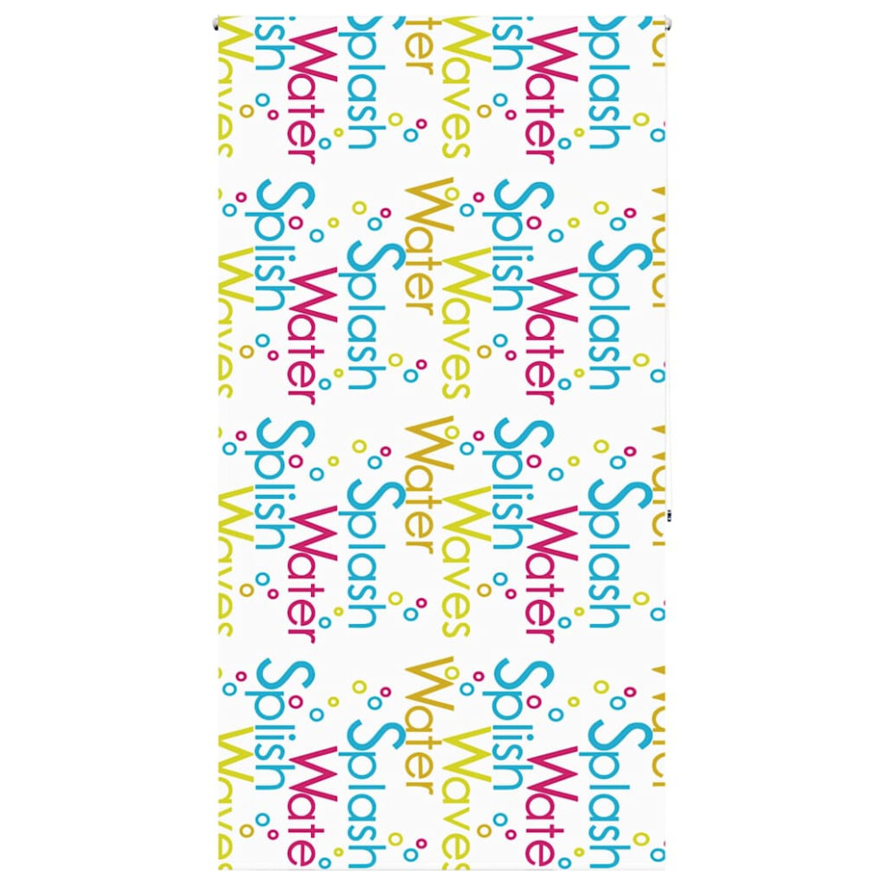 Vidaxl (Splash, 140 X 240 Cm) Shower Roller Blind Fabric Shower Blind