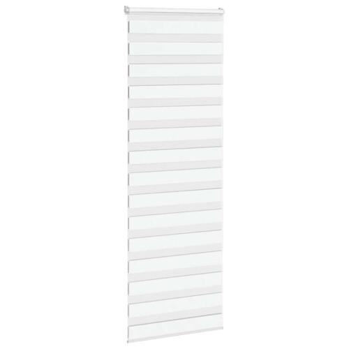VidaXL (white, 85 x 200 cm) vidaXL Zebra Blind Fabric Polyester 2