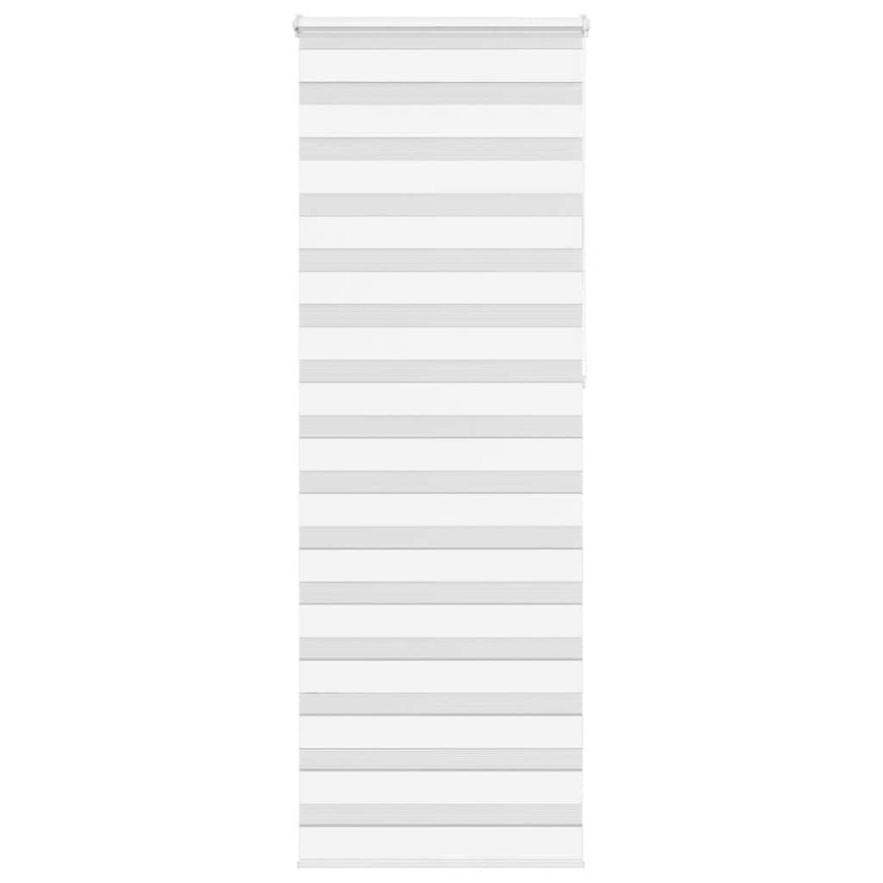 Vidaxl (, 75 X 230 Cm) Zebra Blind Fabric Polyester White
