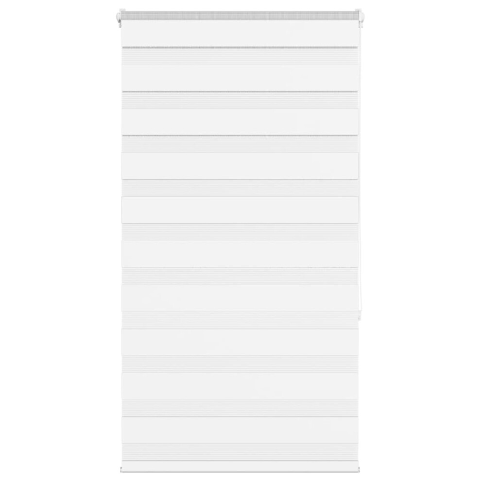 Vidaxl (White, 85 X 150 Cm) Zebra Blind Fabric Polyester