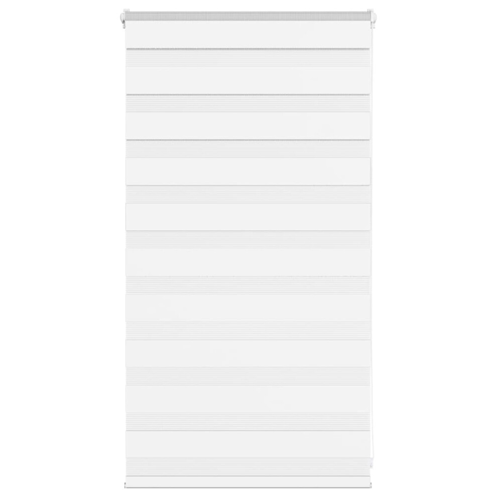 Vidaxl (White, 80 X 100 Cm) Zebra Blind Fabric Polyester